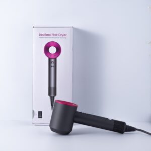 Leafless high-speed hair dryer, home water-moisturizing negative ion hair dryer, hair care !